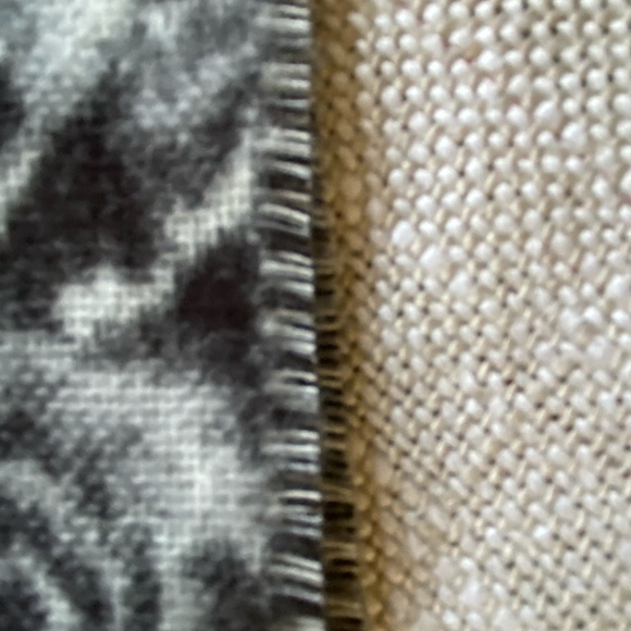 V.Frass Cashmink Acrylic Soft Grey Floral Winter Scarf- Made in Germany - Picture 10 of 14